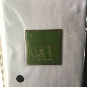Kate spade polka dots shower curtain